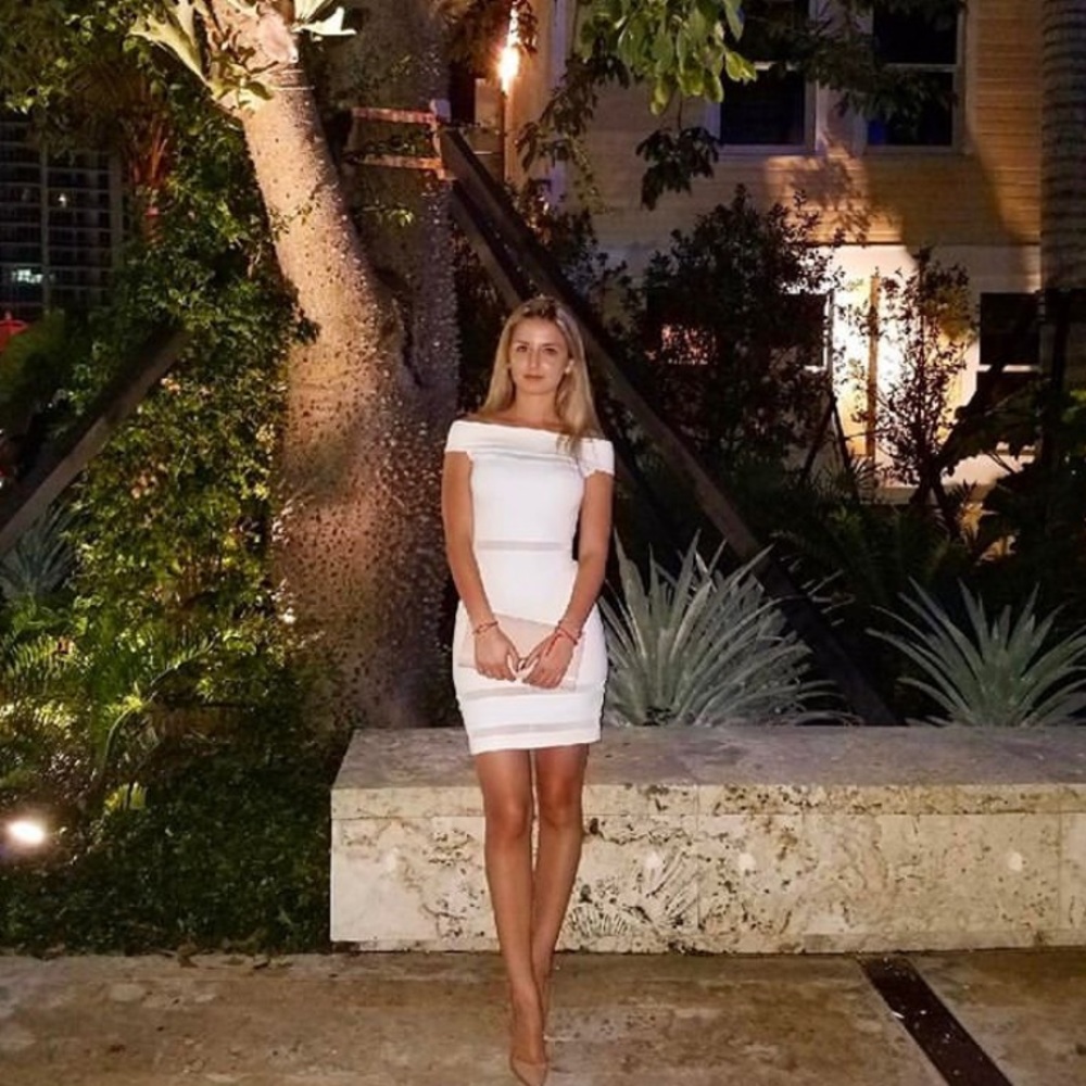 White dress